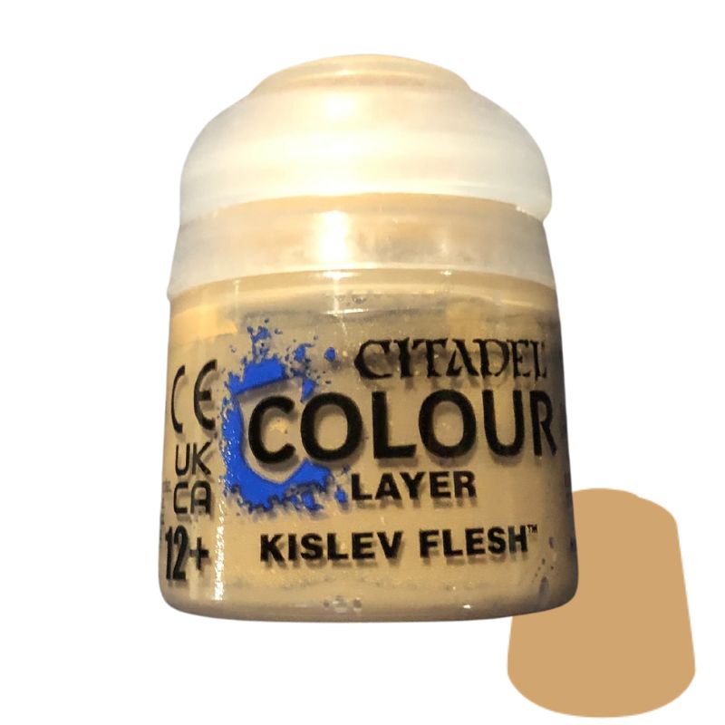 Peinture Citadel Layer Kislev Flesh 12 Ml – Games Workshop, Référence GW-22-37, Neuf