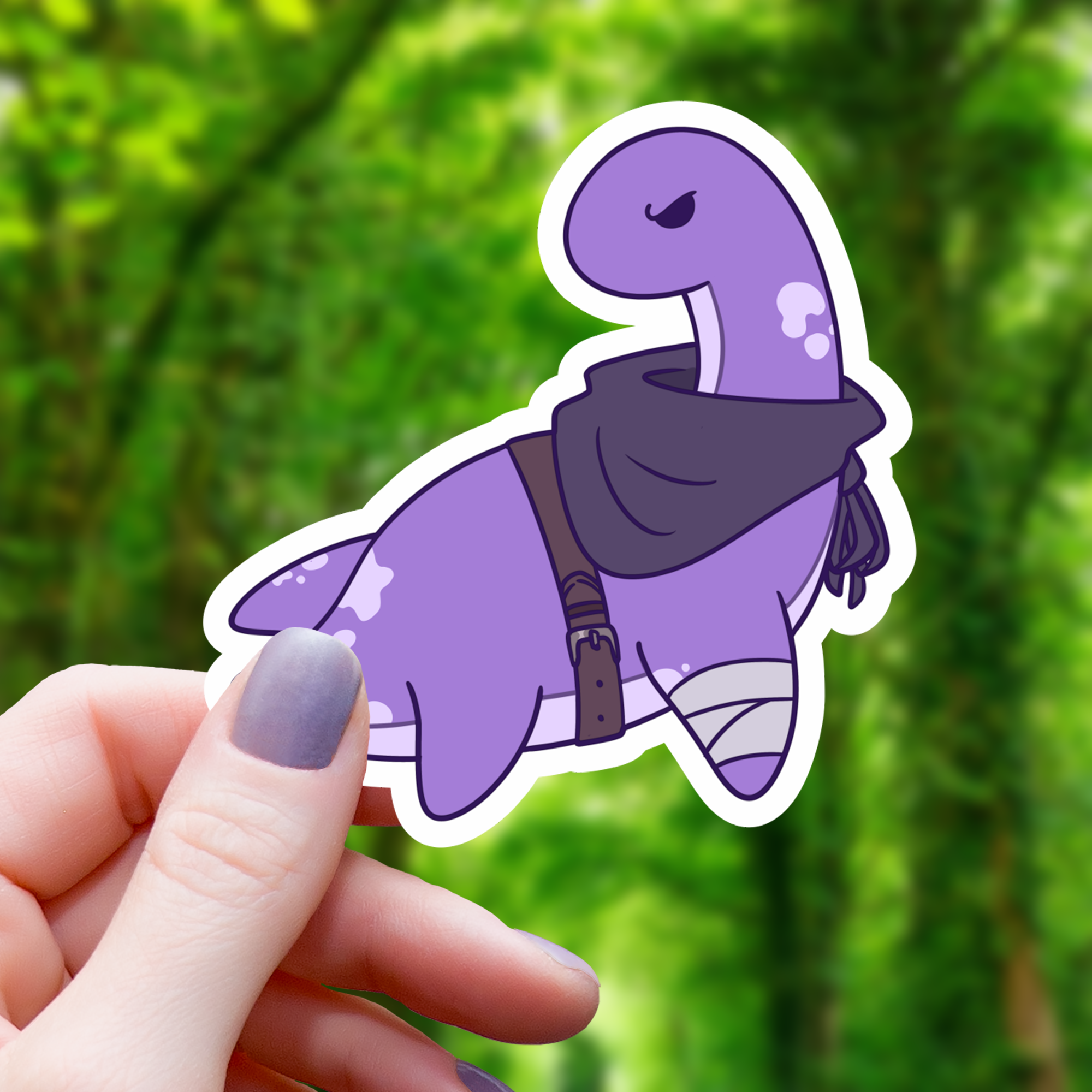 Loch Ness Monster Rogue Ttrpg Class Sticker