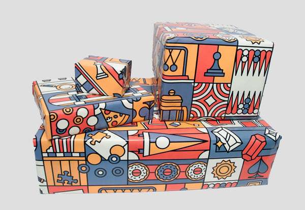 Wrapping Paper - Board Game & Amusements