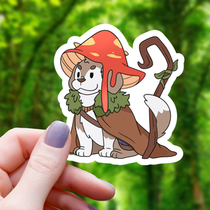 Dog Druid RPG Class Sticker - 3"