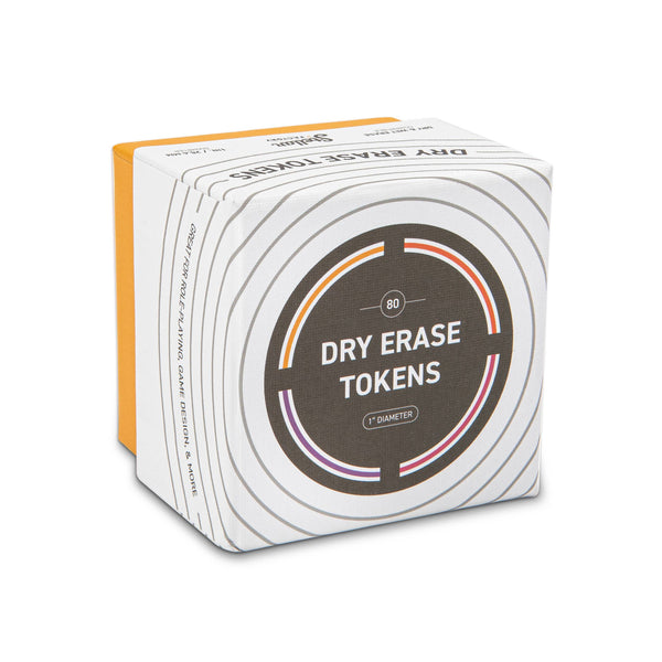 Dry Erase Tokens: Reusable for DIY, Game Design, and RPGs