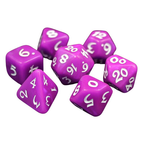 Dice - Cobalt Ancient, Set of 7