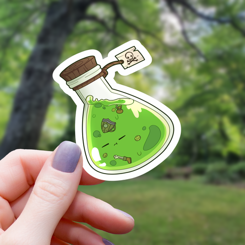 Gelatinous Monster Potion Sticker - 3"