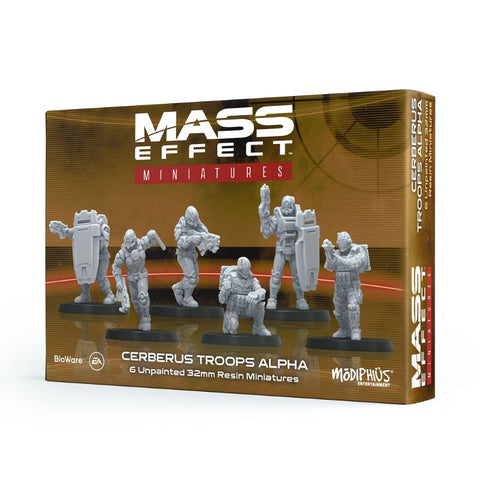 Mass Effect - Cerberus Troops Alpha - Resin Collectors Miniatures Set