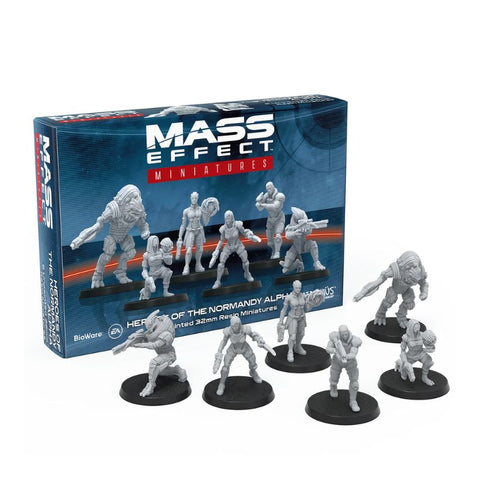 Mass Effect - Heroes of the Normandy Alpha - Resin Collectors Miniatures Set