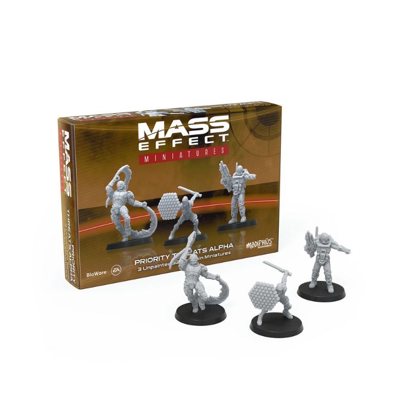 Mass Effect - Priority Threats Alpha - Resin Collectors Miniatures Set