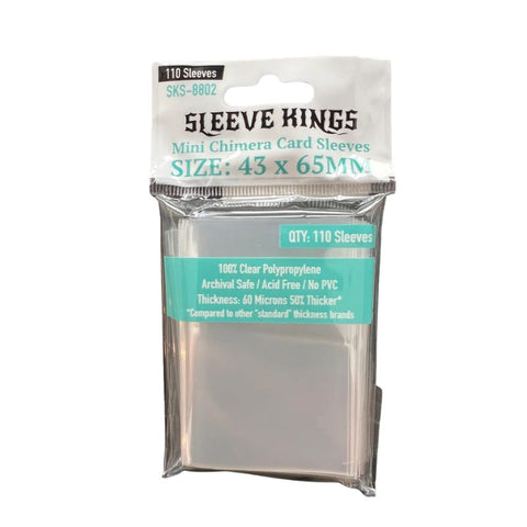 Mini Chimera Card Sleeves (43x65mm) - 110 Pack