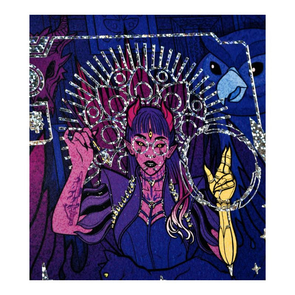 Eldritch Overload Print - Queen of Wands