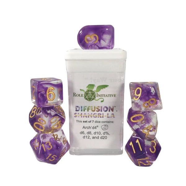 Dice - Diffusion 1 Set of 7