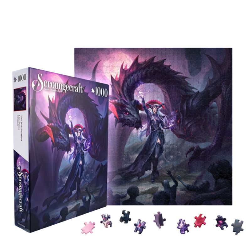 Scroungecraft: The Necromancer 1000pc Puzzle
