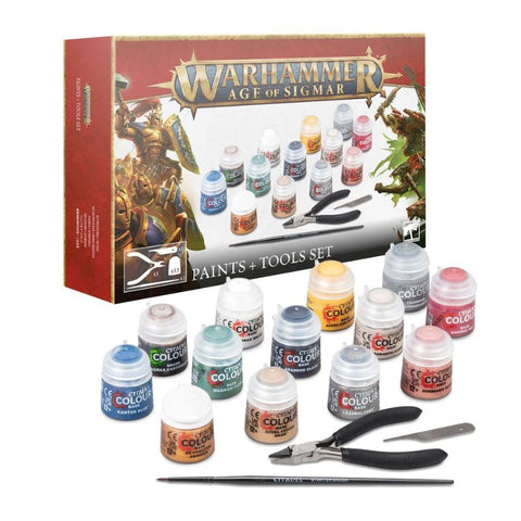 Warhammer: Age of Sigmar - Paints + Tools