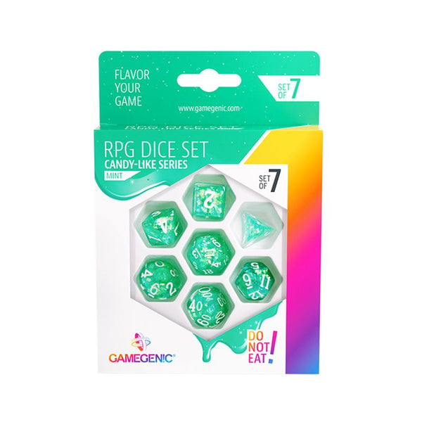 Dice - Candy-Like, Set of 7