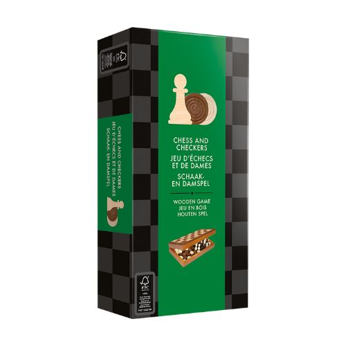 Ding and Dent - Chess and Checkers Folded Version – Opal Grove Games