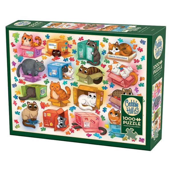 Cats vs Puzzles - 1000pc Puzzle