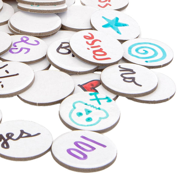 Dry Erase Tokens: Reusable for DIY, Game Design, and RPGs