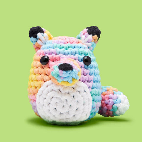 Pastel Felix the Fox Crochet Kit