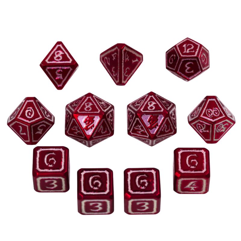 Dice - Die Hard, Metal Set of 11
