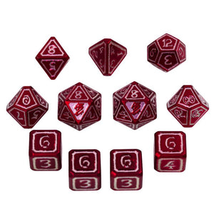 Dice - Die Hard, Metal Set of 11