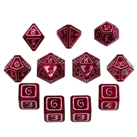 Dice - Mage's Guild - Evocation, Set of 11