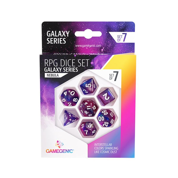 Dice - Galaxy Dice, Set of 7