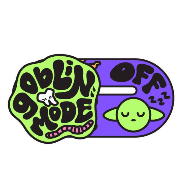 Goblin Mode Sliding Enamel Pin – Opal Grove Games