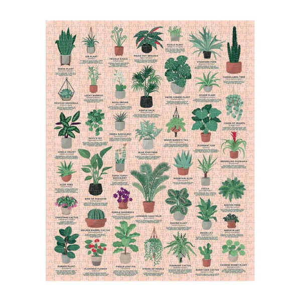 Used Puzzle - House Plant Jigsaw - 1000 pieces
