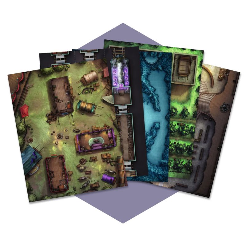 The Map Library – Opal Grove Games