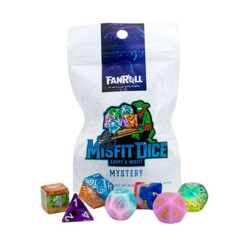 Misfit Resin Dice Set: Adopt A Misfit
