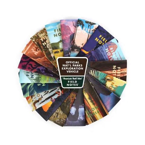 National Parks Memo Book 3-Pack