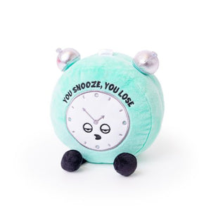 Plush Clock - You Snooze