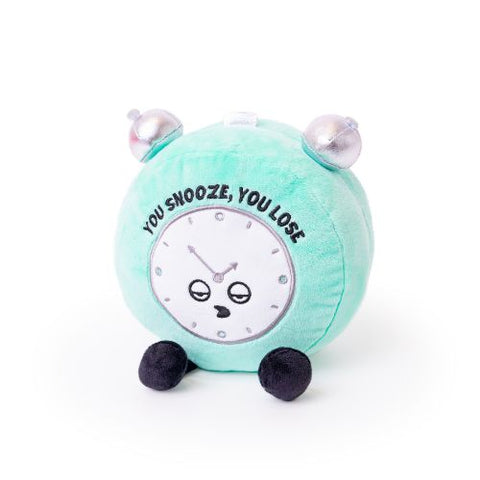 Plush Clock - You Snooze