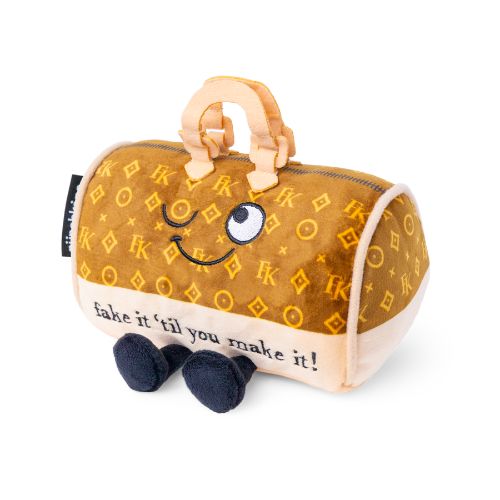 Plush Handbag - Fake It 'Til You Make It