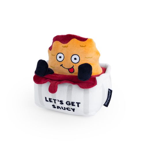 Plush Chicken Nugget - Let's Get Saucy