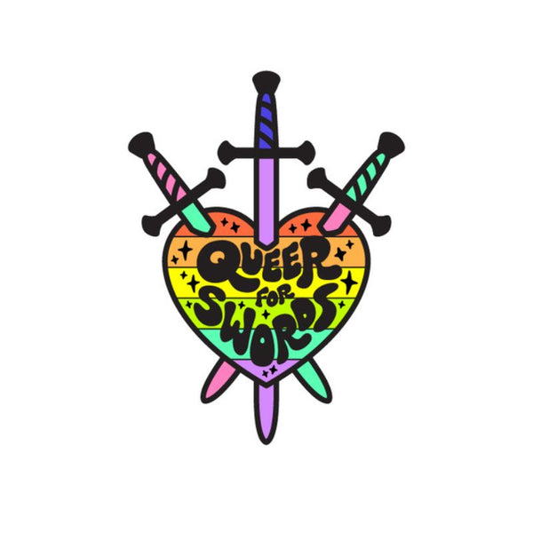 Queer For Swords Enamel Pin