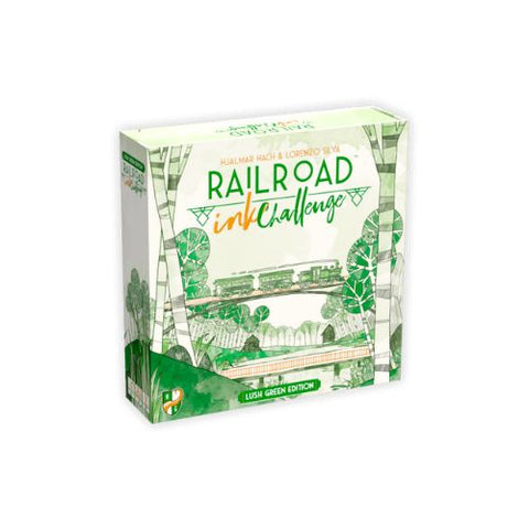 Railroad Ink Challenge: Lush Green