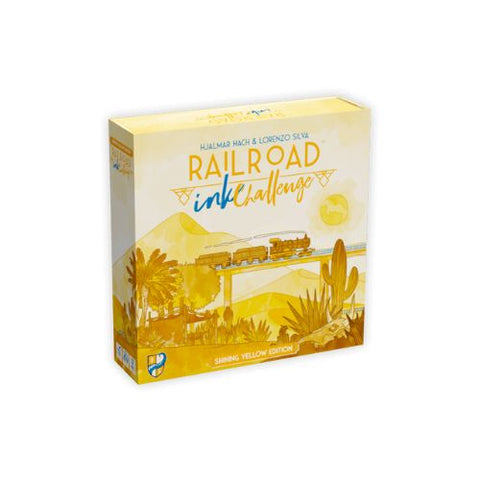 Railroad Ink Challenge: Shining Yellow