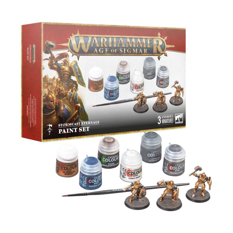 Warhammer: Age of Sigmar - Stormcast Eternals + Paint Set