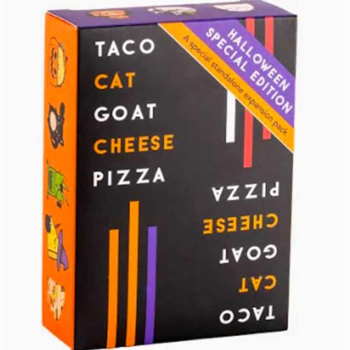 Taco Cat Goat Cheese Pizza: Halloween Edition
