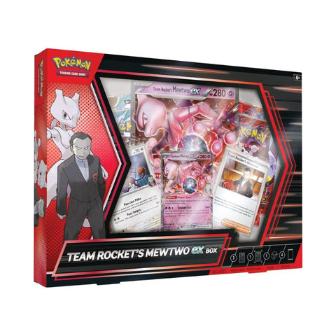 Pokémon TCG: Team Rocket's Mewtwo ex Box (pre-order)