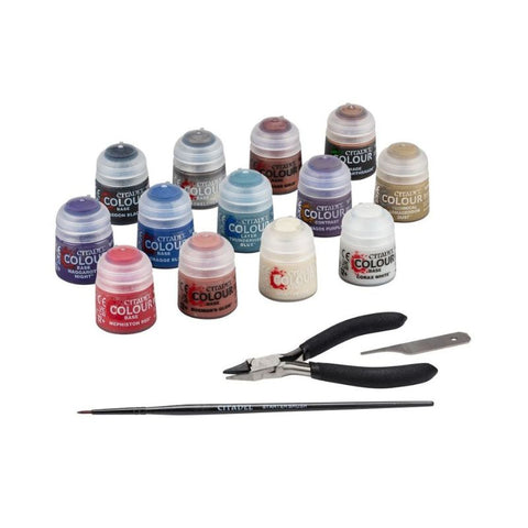 Warhammer 40k - Paints + Tools Set