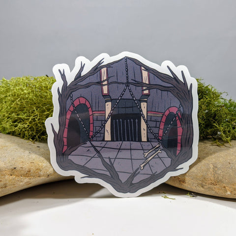 Darkest Dungeon Depths D20 Sticker