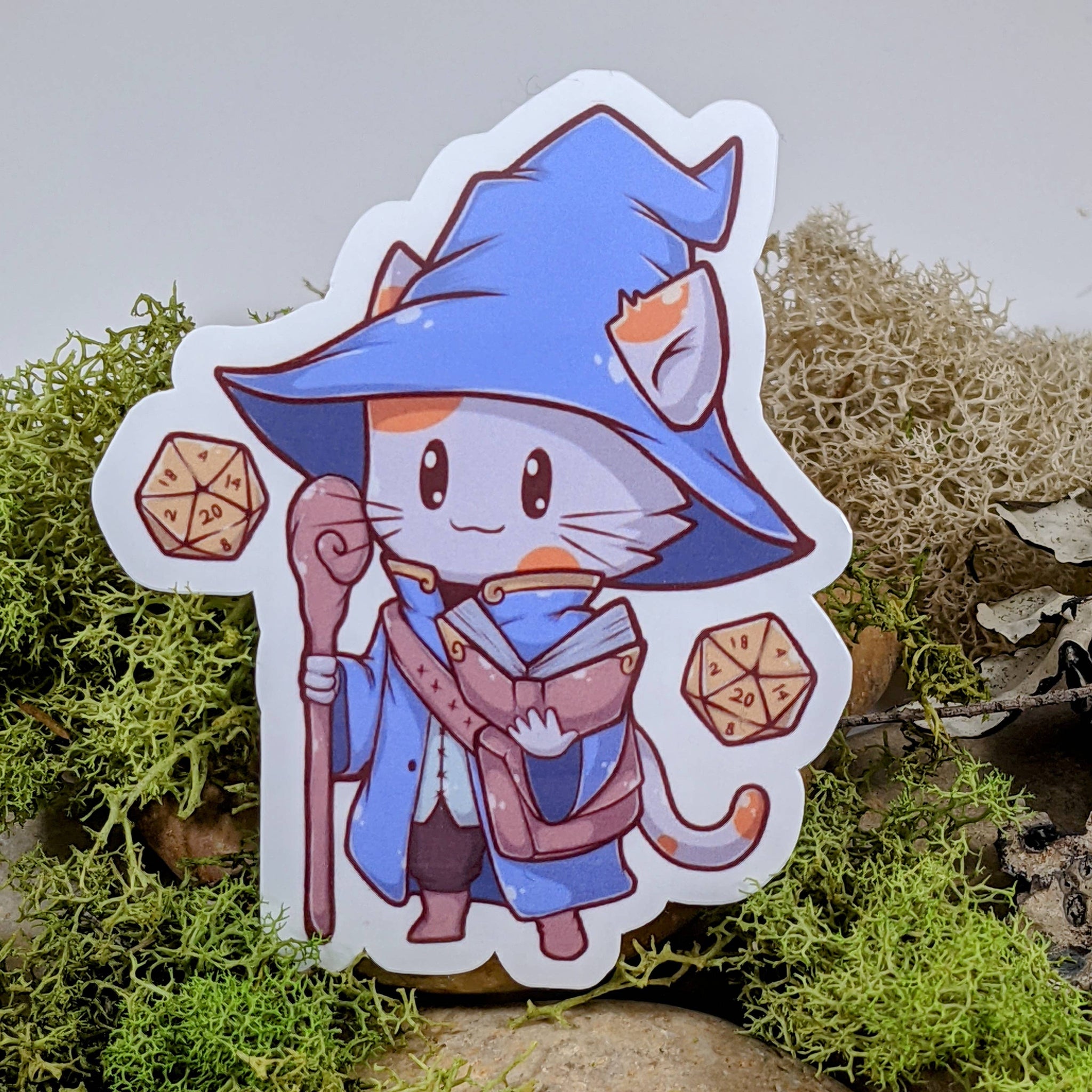 Wizard Cat Sticker