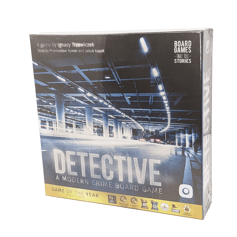 Detective Game of the year box front