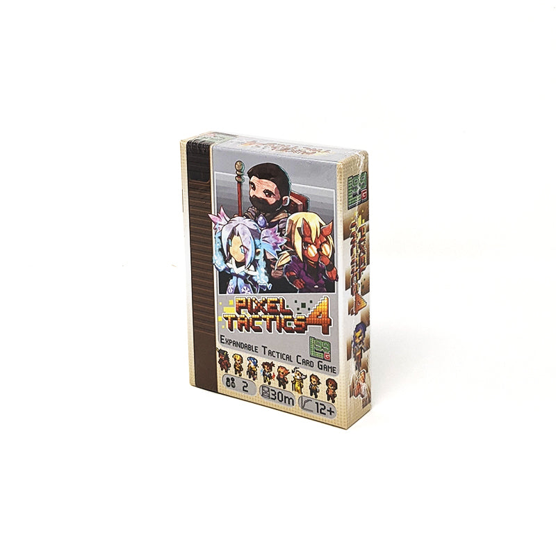 Pixel Tactics 4, Expandable Tactical Card Game, 2 players, 30 minutes, ages 12+